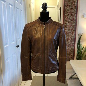 Vintage Danier Leather Moto Jacket